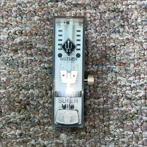 Vtg. Wittner Super Mini Taktell Pocket Wind up Metronome. W Germany 4"